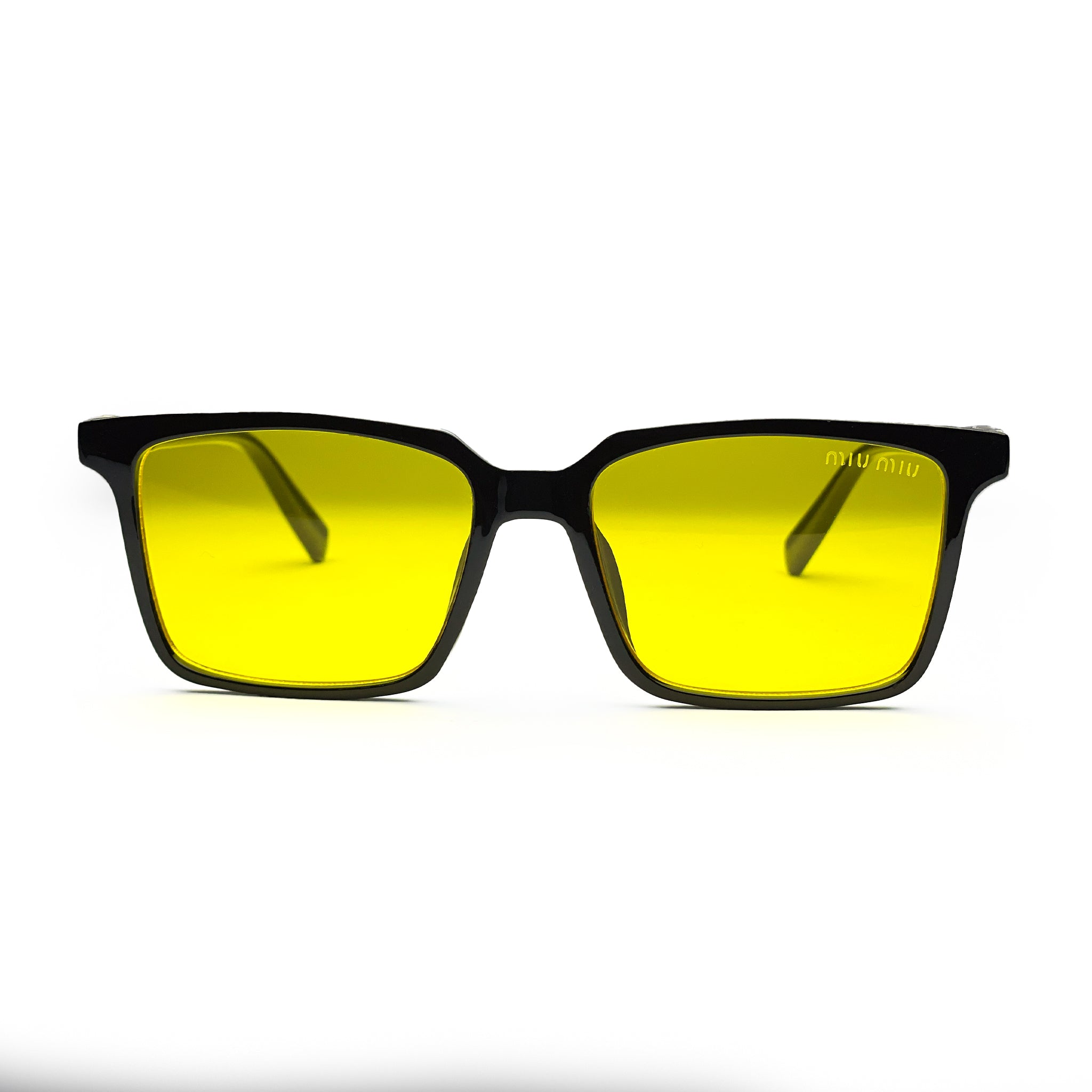 MiuMiu Yellow Sunglasses
