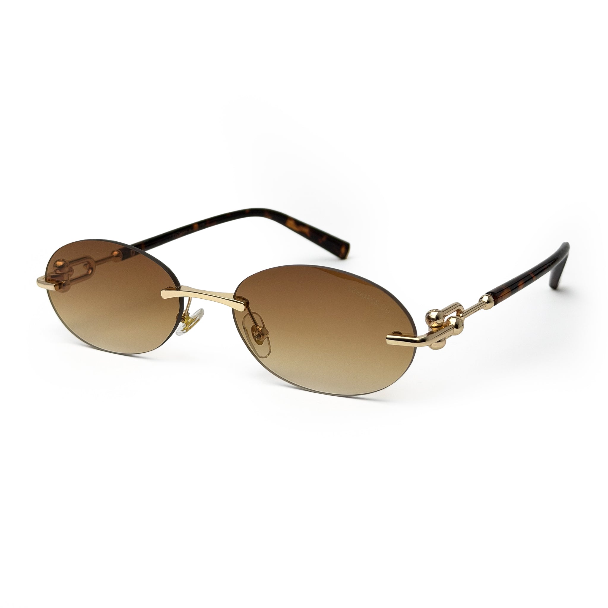 Rimless Oval Sunglasses 03