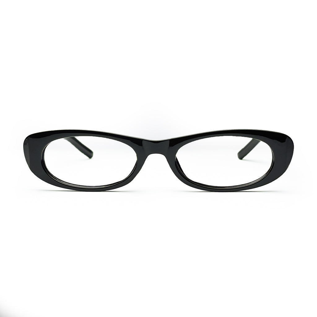 Small Black oval eyeglasses