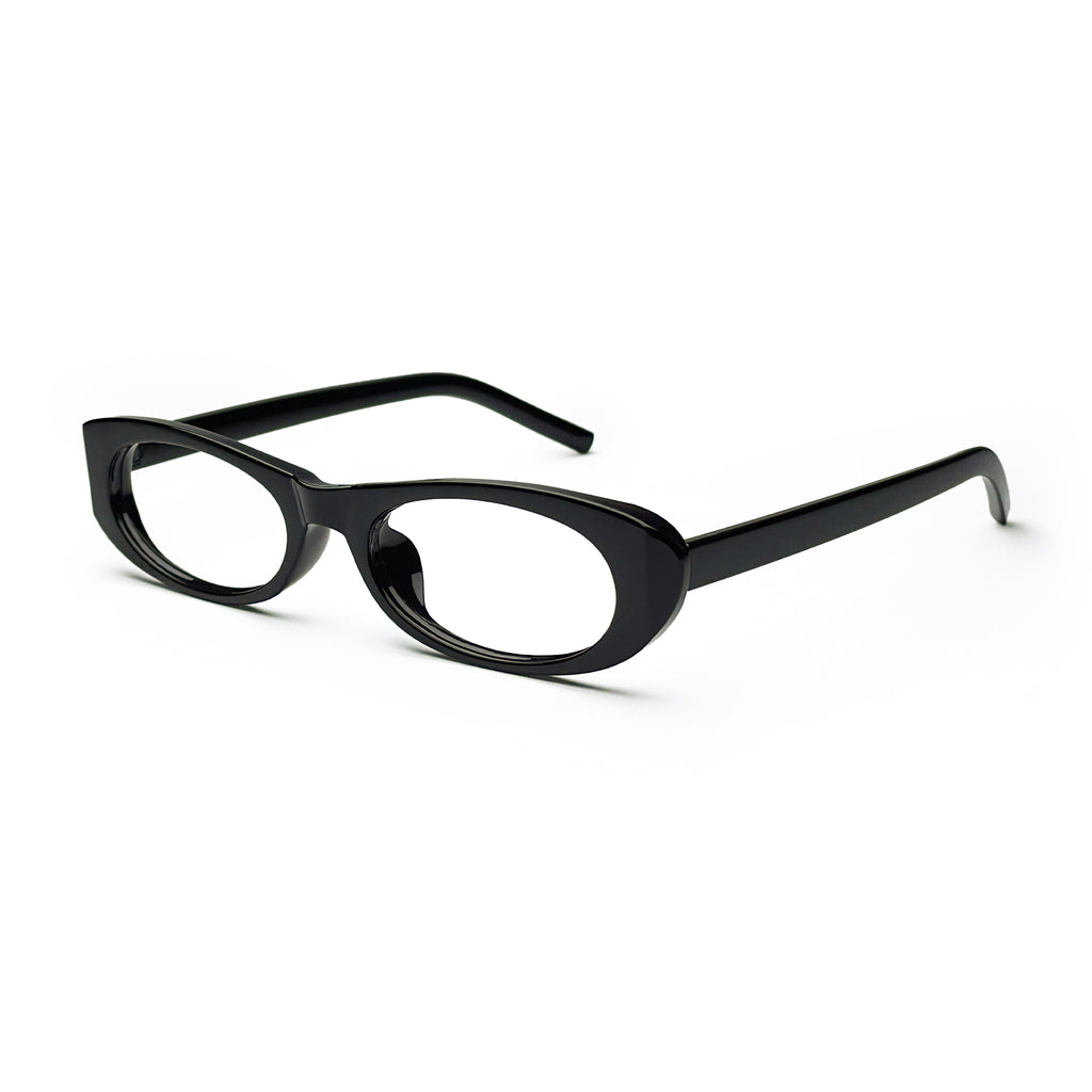 Small Black oval eyeglasses