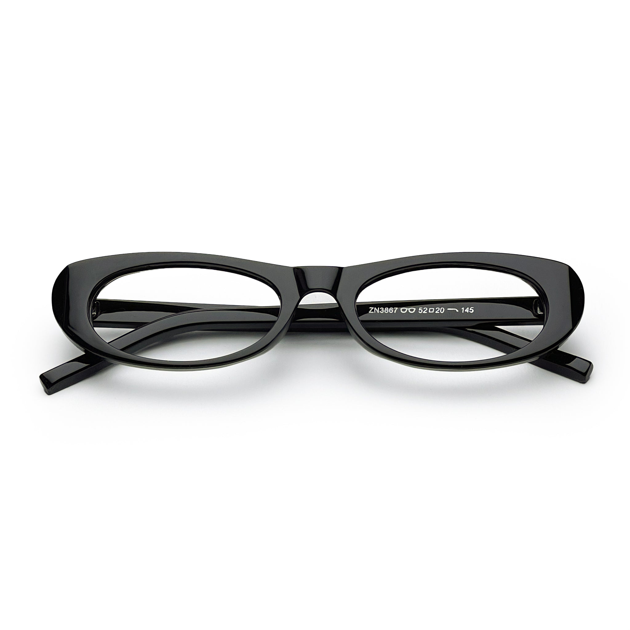Small Black oval eyeglasses