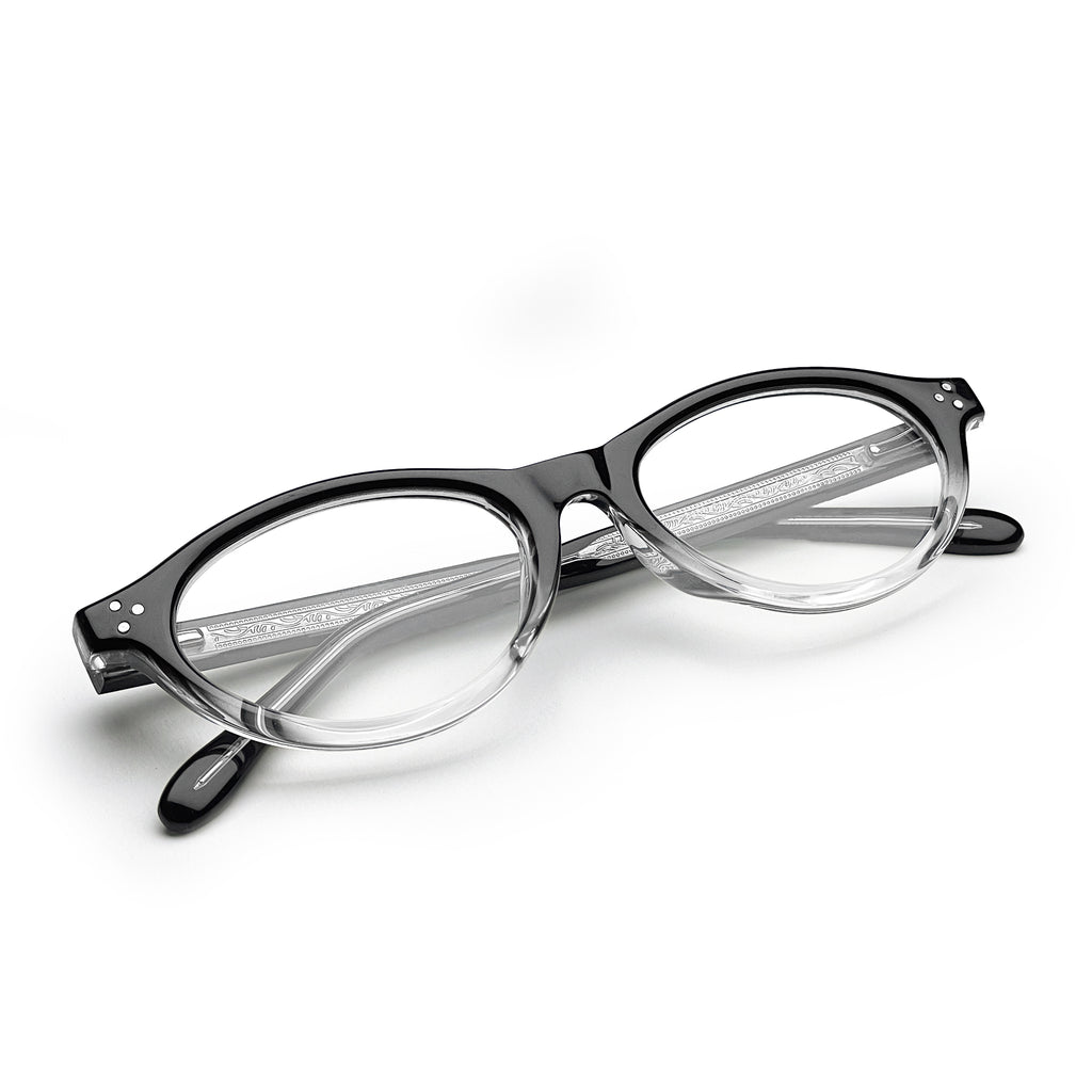 Tom blue-black/clear