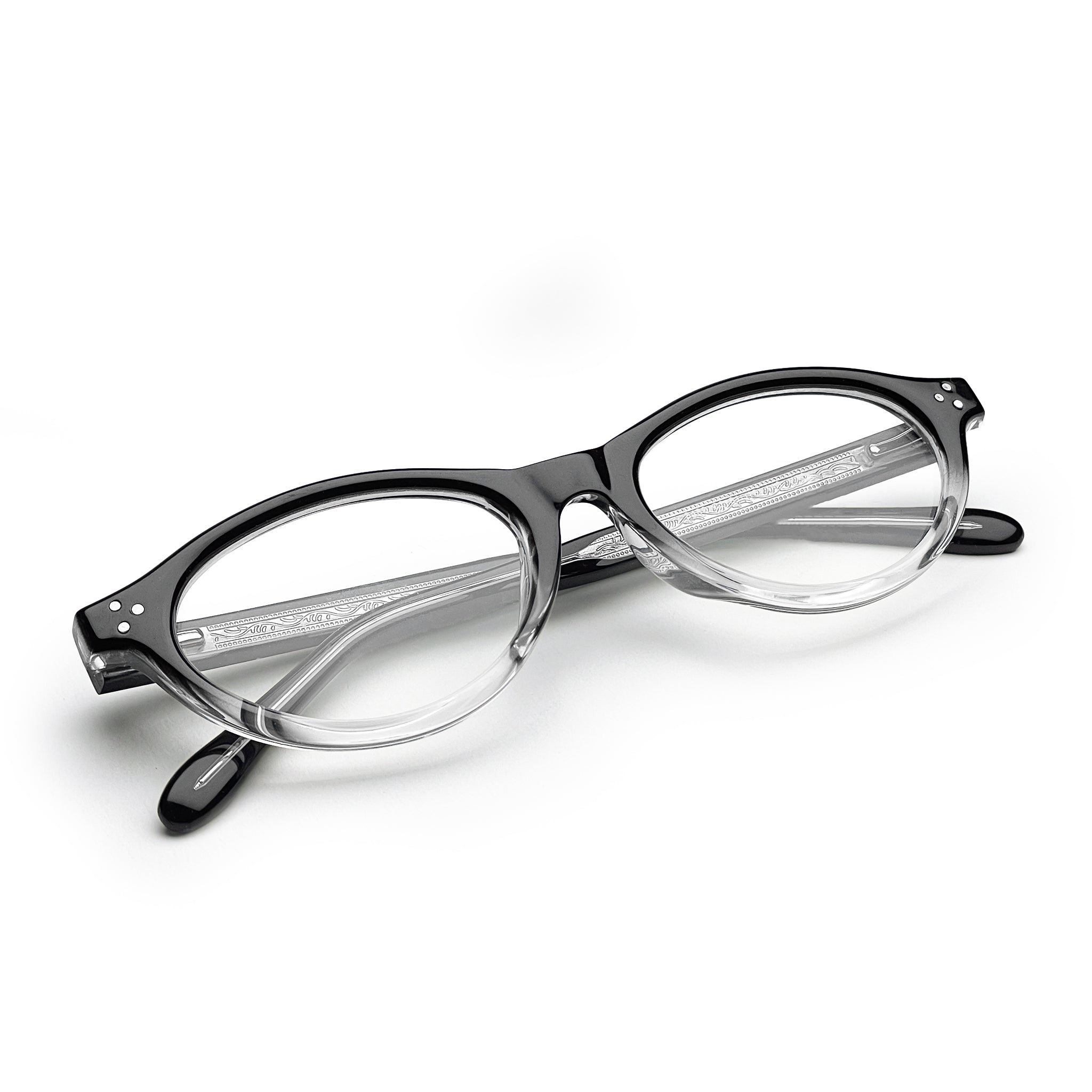 Tom blue-black/clear