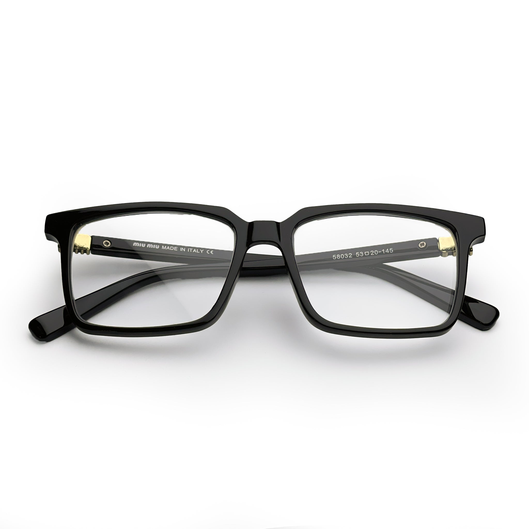 MiuMiu Black eyeglasses